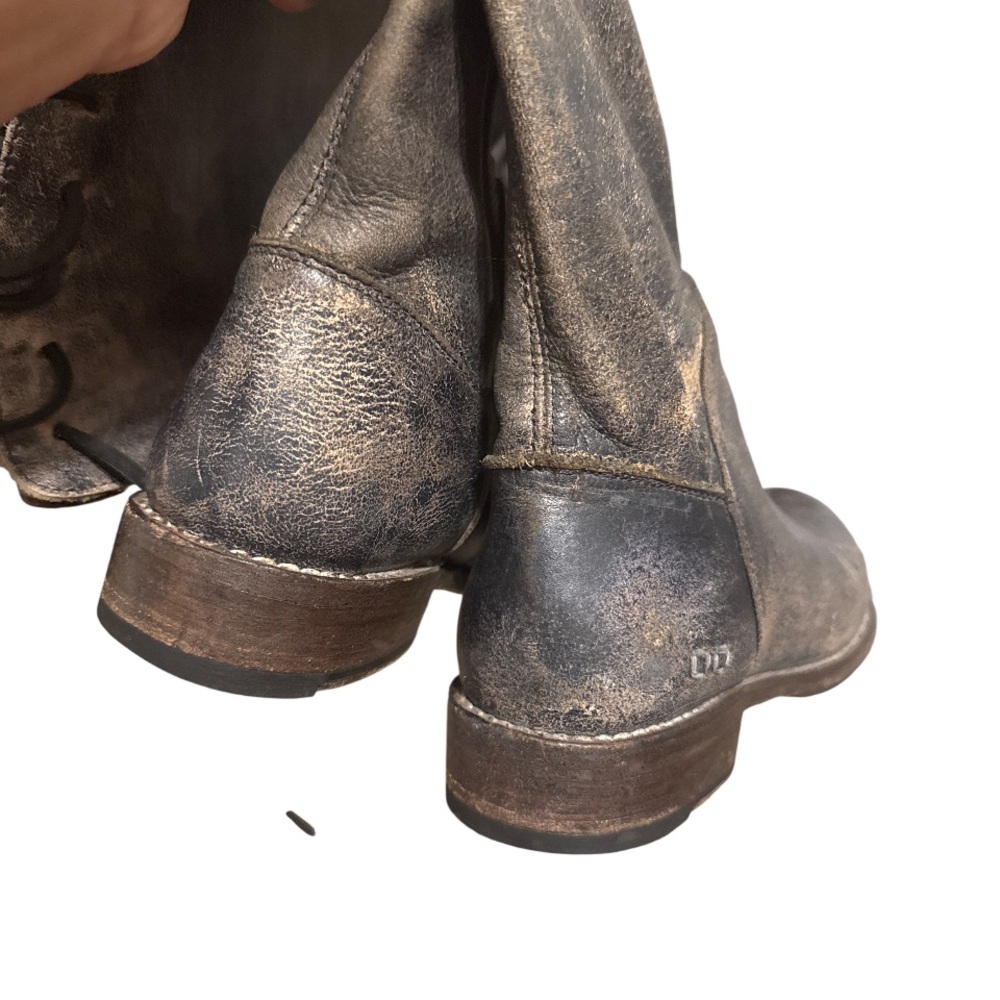 Bed Stu Manchester distressed leather tall boots - freebird frye style - Picture 8 of 10